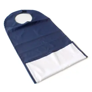 Haklapp med ficka B. 38 cm Blå - www.gulare.com