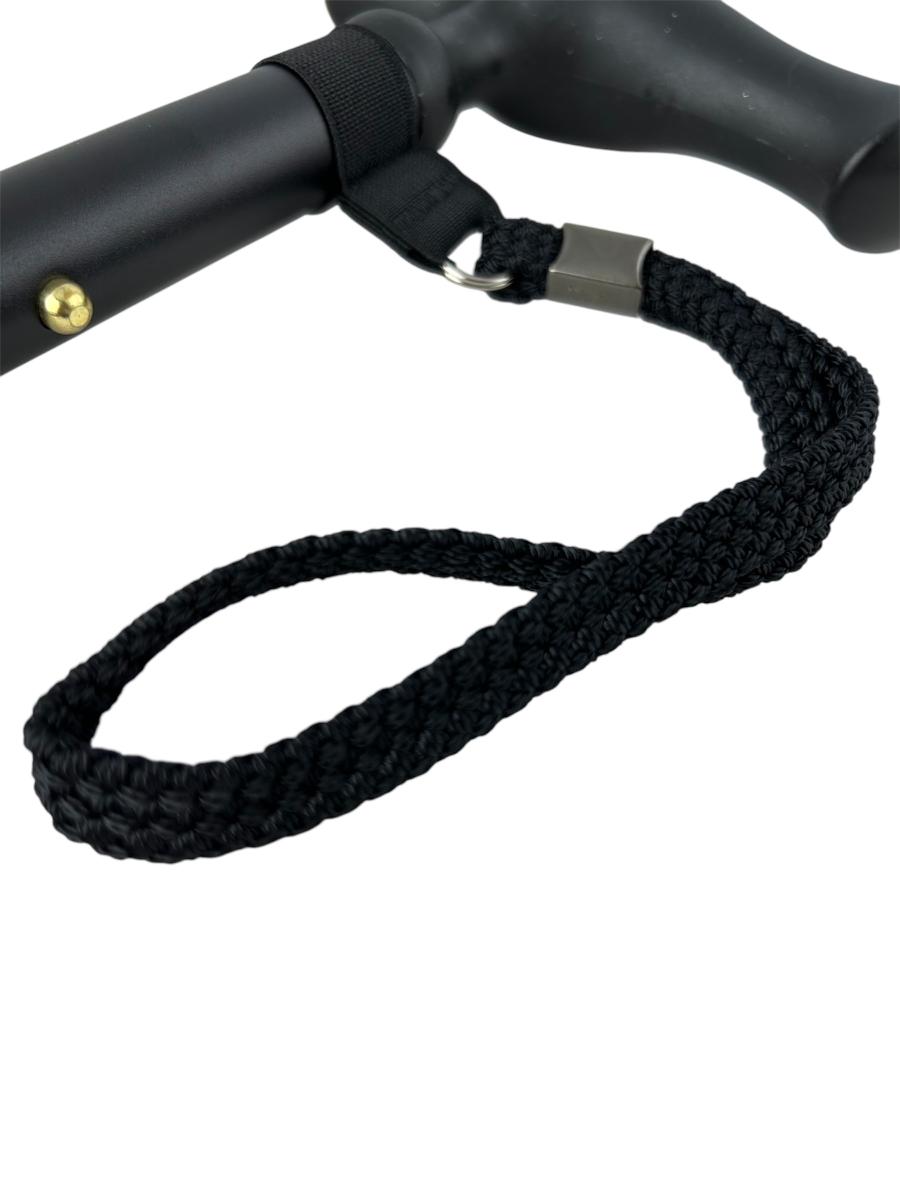 Svart käpp med ergonomiskt handtag - www.gulare.com