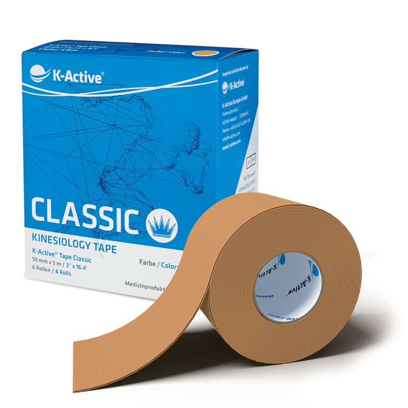 K-Active Kinesiologitejp 5 m - www.gulare.com